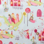 Alexander Henry Fabrics - Kids - Princess Kingdom in Baby Blue