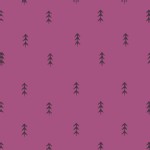 Art Gallery Fabrics - AGF Collection - Autumn Vibes - Simple Defoliage in Violet