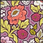 Art Gallery Fabrics - Bespoken - Floral Silhouettes in Lush