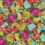 Art Gallery Fabrics - Sage - Cactus Flora in Berry