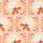 Art Gallery Fabrics - Sweet As Honey - Bee Sweet in Sunset
