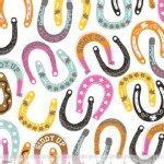 Blend Fabrics - Luckie - Lucky Charm in White