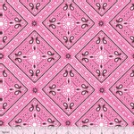 Blend Fabrics - Luckie - Bandana in Pink