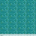 Blend Fabrics - Mermaid Days - Mermaid Scalloped in Turquois