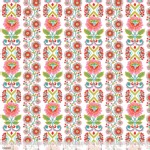 Blend Fabrics - Riding Hood - Ribbon Bloom in White