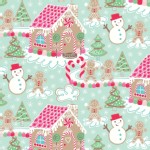 Blend Fabrics - Sugar Rush - Gingerbread Dream in Blue