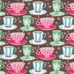 Blend Fabrics - Sugar Rush - Cups of Comfort in Brown