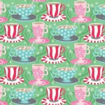Blend Fabrics - Sugar Rush - Cups of Comfort in Green