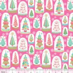 Blend Fabrics - Sugar Rush - Snowglobe Forest in Pink