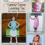 Burlap Button - Patterns - Tummy-Topper Layering Tee in PDF eFile