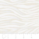 Camelot Fabrics - Heavy Metal - Zebra in Silver Metallic