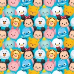 Character Prints - Mickey - Tsum Tsum in Blue