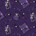 Character Prints - Other Characters - Nightmare Before Christmas Couple in Purple