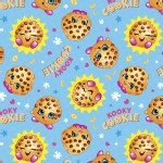 Character Prints - Other Characters - Shopkins Cookie in Blue