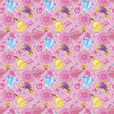 Character Prints - Princess - Disney Princess Toss in Pink