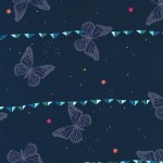 Cotton And Steel - Moonlit - Moonlit Butterflies in Navy