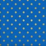 Cotton And Steel - Wonderland - Caterpillar Dots in Cobalt Metallic