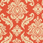 Free Spirit - Aviary 2 - Damask in Saffron