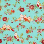 Free Spirit - Love And Joy - Birds in Aqua