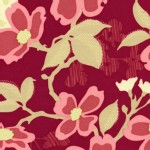Free Spirit - Modern Meadow - Dogwood Bloom in Berry