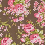 Free Spirit - Pirouette - Cabbage Rose in Mocha