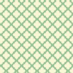 Free Spirit - Up Parasol - Trellis in Turquoise