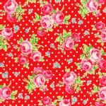 Lecien - Flower Sugar 2013 - Main - Dots in Red