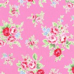 Lecien - Flower Sugar 2013 Fall - Main - Floral in Pink