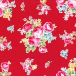 Lecien - Flower Sugar 2014 - Medium Floral Bouquet in Red