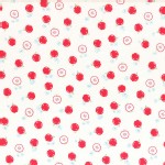 Lecien - Flower Sugar 2014 - Small Apples in White