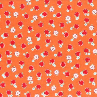Lecien - Flower Sugar 2014 - Small Apples in Orange