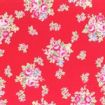 Lecien - Flower Sugar 2014 Fall - Med Florals in Red