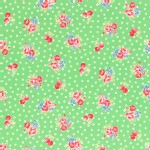 Lecien - Flower Sugar 2014 Fall - Small Florals in Green