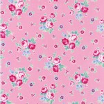 Lecien - Flower Sugar Rose Kiss - Floral Toss in Pink