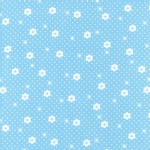 Lecien - Flower Sugar Rose Kiss - Sakura Kiss in Baby Blue