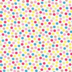 Lecien - Flower Sugar Rose Kiss - Confetti in White