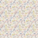 Lewis And Irene - A Little Bird Told Me - Cottage Flowers in Ivory