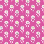 Lewis And Irene - Our Friends In the Garden - Daisies in Hot Pink