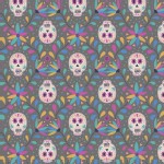 Lewis And Irene - Paracas - Skulls in Grey