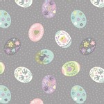 Lewis And Irene - Salisbury Spring - Painted Eggs in Grey