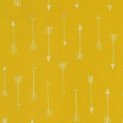Michael Miller Fabrics - Arrow Flight - Arrows in Gold