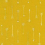 Michael Miller Fabrics - Arrow Flight - Arrows in Gold