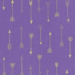 Michael Miller Fabrics - Arrow Flight - Arrows in Grape