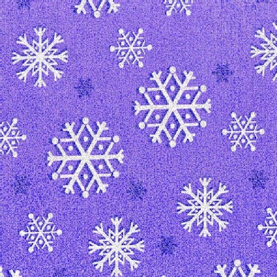 Michael Miller Fabrics - Glitter and Sparkles - Snowflakes Glitter in Amethyst