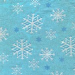 Michael Miller Fabrics - Glitter and Sparkles - Snowflakes Glitter in Blizzard