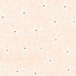 Michael Miller Fabrics - Glitz - Wee Sparkle - Lacey Daisy in Confection