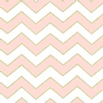 Michael Miller Fabrics - Glitz - Chic Chevron Pearlized in Confetti