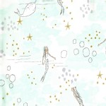 Michael Miller Fabrics - Magic - Mermaid Magic in Mist