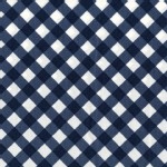 Michael Miller Fabrics - Mod Basics - Bias Gingham in Denim