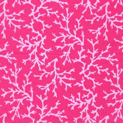 Michael Miller Fabrics - Sea Buddies - Sea Coral in Raspberry